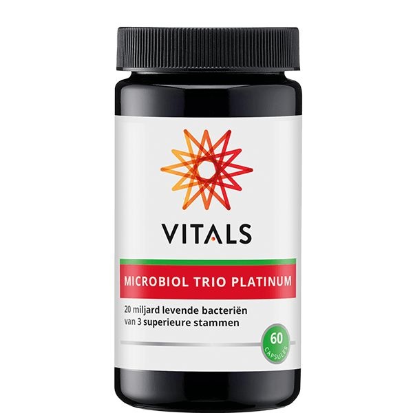 Vitals Microbiol Trio Platin (60 Caps)