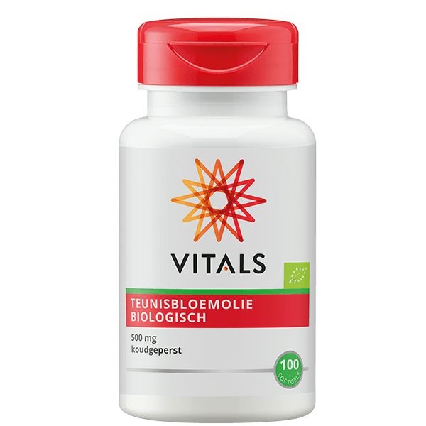 Vitals Nachtkerzenöl 500 mg Bio (100 Soft Caps)