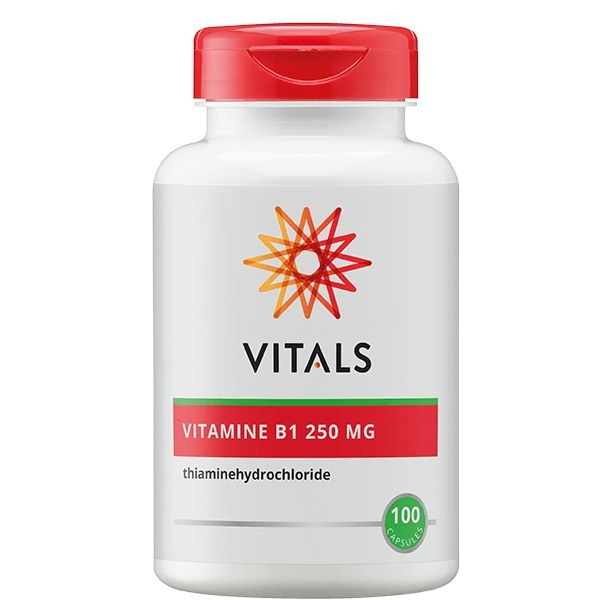 Vitals Vitamin B1 Thiamin 250 mg (100 Caps)