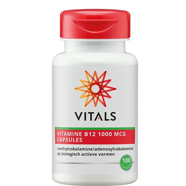 Vitals Vitamin B12 1000 µg (100 Caps)