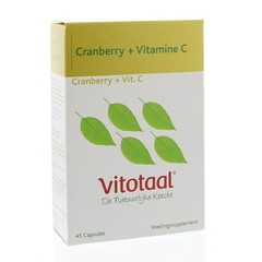 Vitotaal Cranberry + C (45 Kapseln)