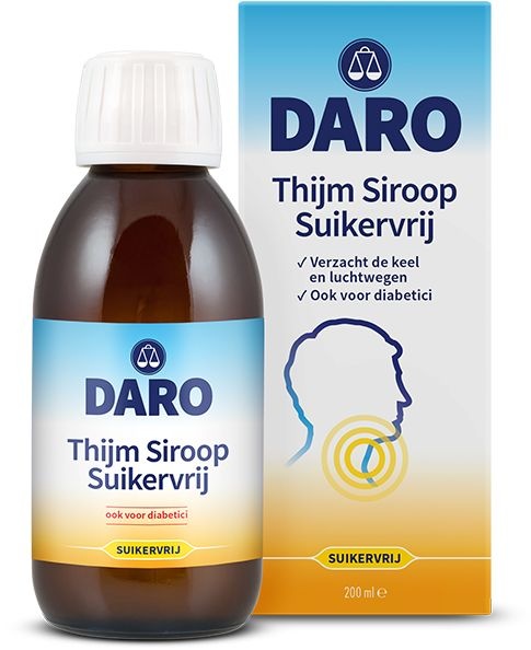 Daro Daro Thymiansirup zuckerfrei (200 ml)