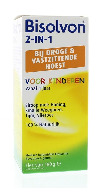 Bisolvon Getränk 2 in 1 Kind (133 Ml)
