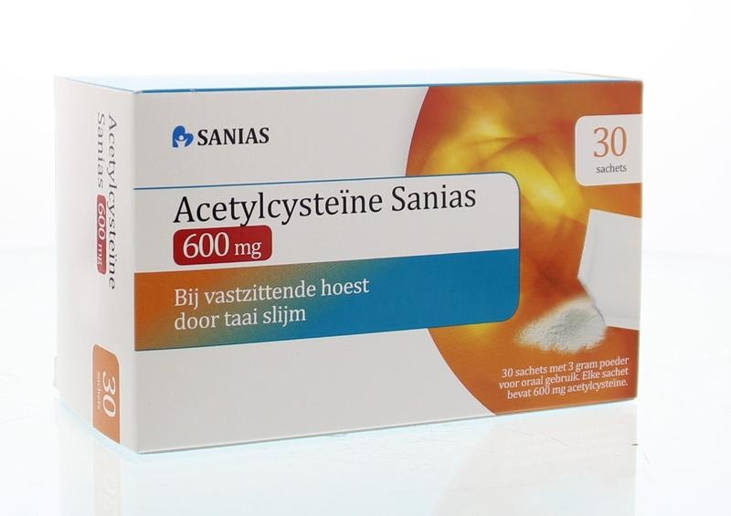 Sanias Acetylcystein 600 mg Beutel (3 gr)