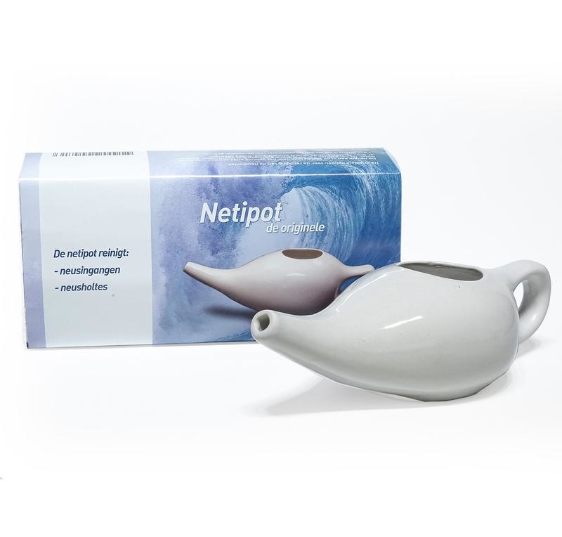 Ayurveda Health Neti Topf Steingut weiß (1 Stück)