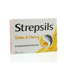 Strepsils Zitrone & Honig (24 Lutschtabletten)