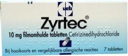 Zyrtec Zyrtec Zyrtec (7 Tabletten)