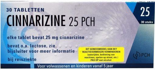 Teva Cinnarizin 25 mg (30 Tab)