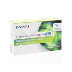 Sanias Cetirizin 10 mg DIHL (30 Tabletten)