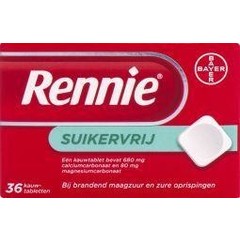 Rennie Zuckerfrei (36 Tabletten)