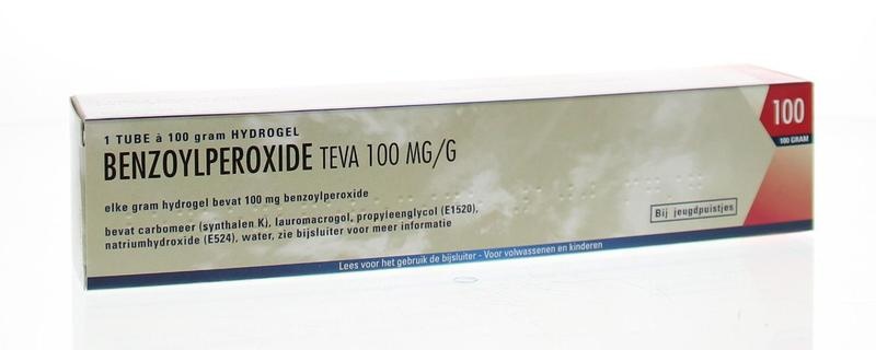 Teva Benzoylperoxid 10% (100 gr)