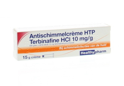 Healthypharm Antimykotische Creme Terbinafin 10 mg/g (15 gr)