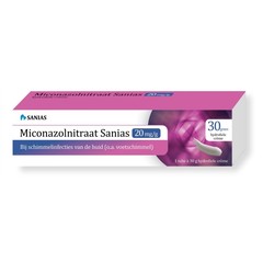 Sanias Miconazolnitrat 20 mg Creme (30 gr)