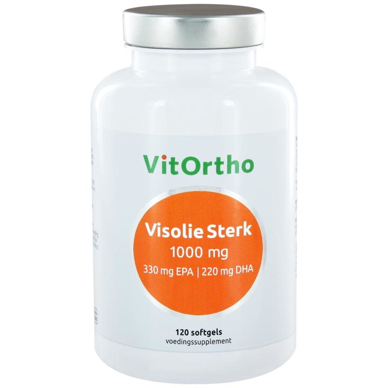 Vitortho VitOrtho Fischöl Stark 1000 mg 330 mg EPA 220 mg DHA 120 Soft Kaps