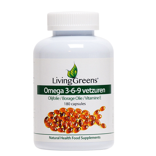 Livinggreens Omega 3-6-9 Komplex (180 Caps)