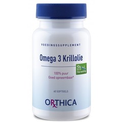 Orthica Omega-3-Krillöl (60 Kapseln)