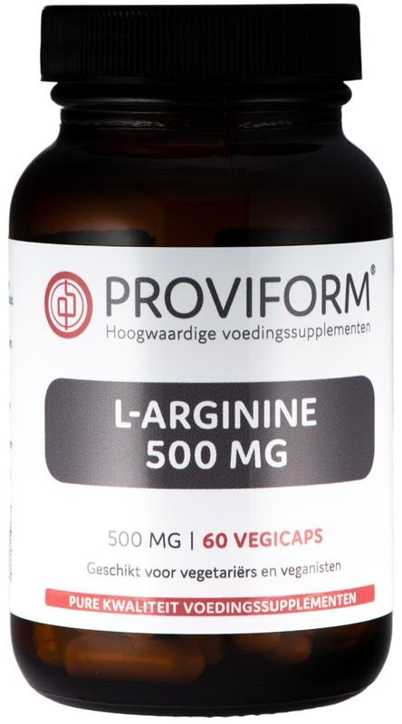 Proviform Proviform L-Arginin 500 mg (60 VCaps)