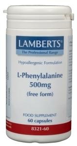 Lamberts Lamberts L-Phenylalanin 500 mg (60 Kapseln)