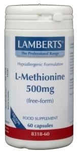 Lamberts Lamberts L-Methionin 500 mg (60 vegetarische Kapseln)