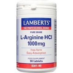 Lamberts L-Arginin 1000 mg (90 Tabletten)