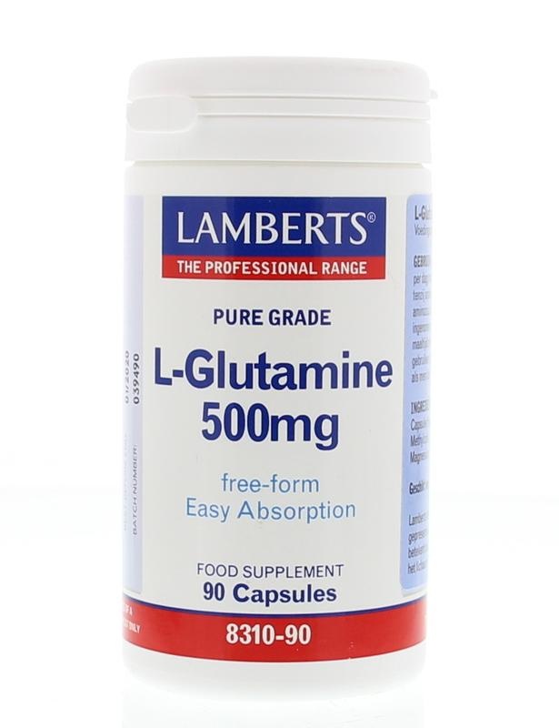 Lamberts Lamberts L-Glutamin 500 mg (90 vegetarische Kapseln)