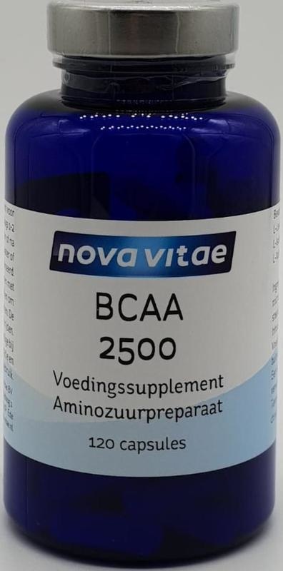 Nova Vitae Nova Vitae BCAA 2500 2:1:1 (120 Caps)