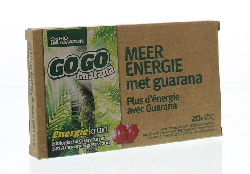 RIO Gogo Guarana 500 mg 10 Tage (20 Caps)