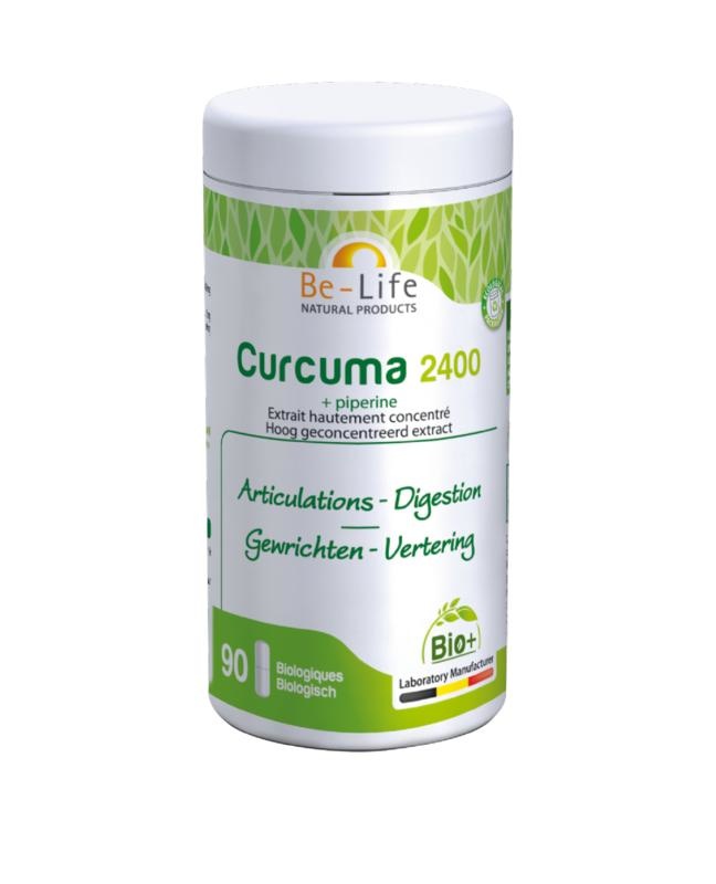 Be-Life Be-Life Curcuma 2400 + Piperin bio (90 Soft Caps)
