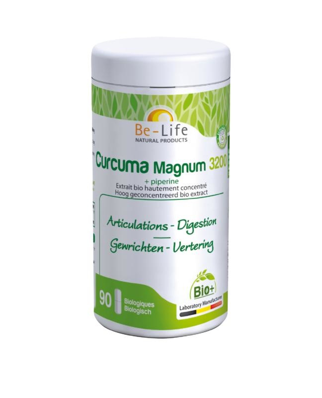 Be-Life Kurkuma Magnum 3200 + Piperin Bio (90 Softgels)