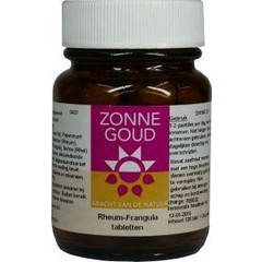 Zonnegoud Rheum frangula (120 Tab)