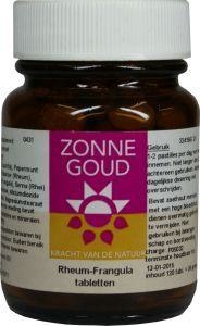 Zonnegoud Rheum frangula (120 Tab)