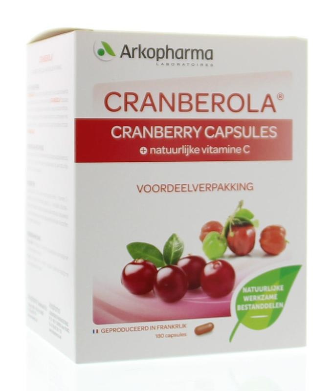 Cranberola Cranberola Cranberry-Kapseln (180 vegetarische Kapseln)