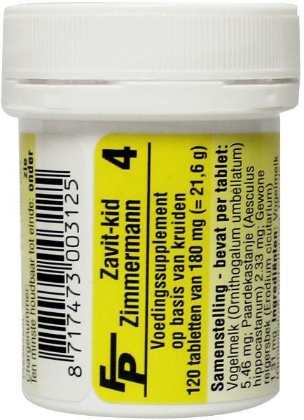 Medizimm Medizimm Zavit Kid 4 (120 Tab)
