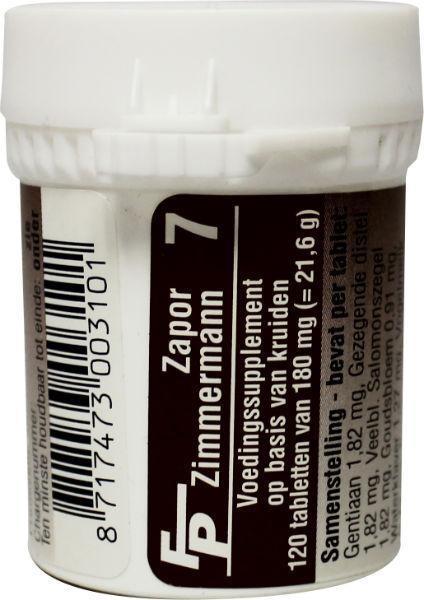 Medizimm Medizimm Zapor 7 (120 Tab)