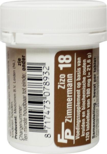 Medizimm Zizo 18 (120 Tab)