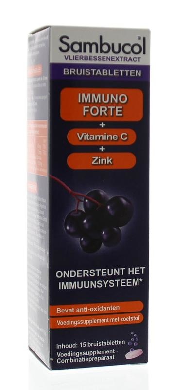 Sambucol Sambucol Immuno forte Brausetabletten zuckerfrei (15 Brausetabletten)