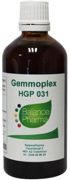 Balance Pharma HGP031 Gemmoplex Augenlymphe (100 Ml)