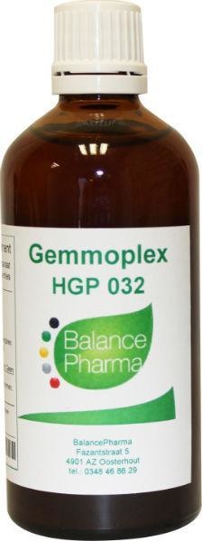 Balance Pharma Balance Pharma HGP032 Gemmoplex Ohrlymphe (100 Ml)