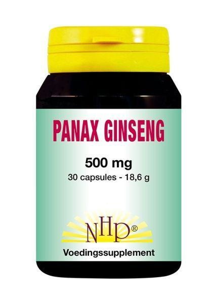 NHP NHP Panax Ginseng 500mg (30 Kapseln)