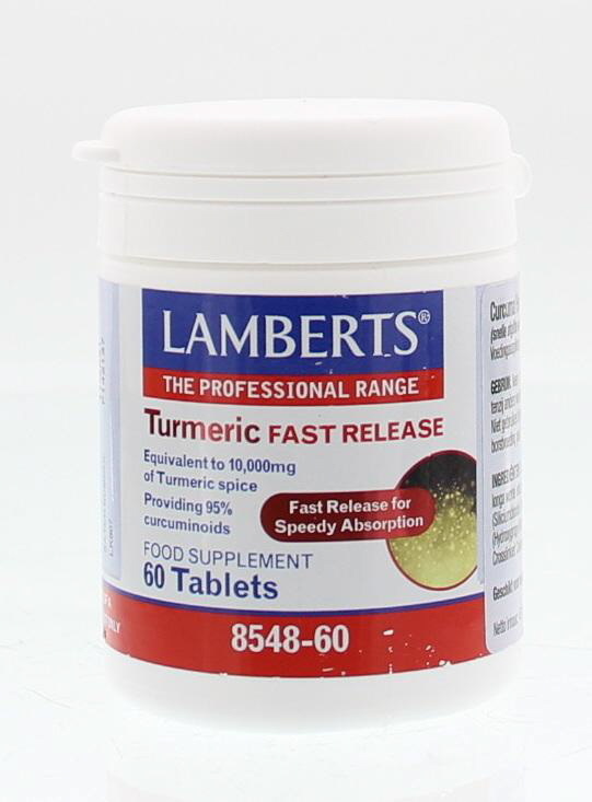 Lamberts Lamberts Kurkuma mit schneller Freisetzung (Kurkuma) (60 Tabletten)