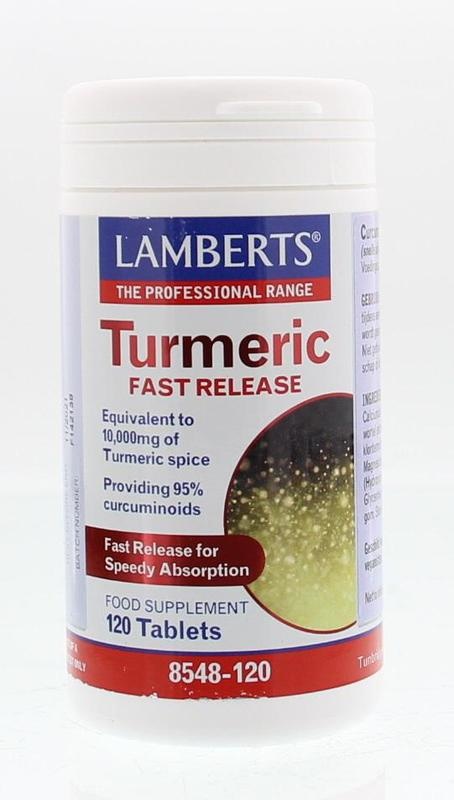 Lamberts Lamberts Kurkuma mit schneller Freisetzung (Kurkuma) (120 Tabletten)