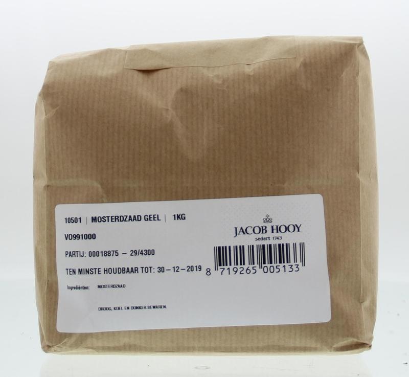 Jacob Hooy Senfsaat gelb/weiß (1 kg)