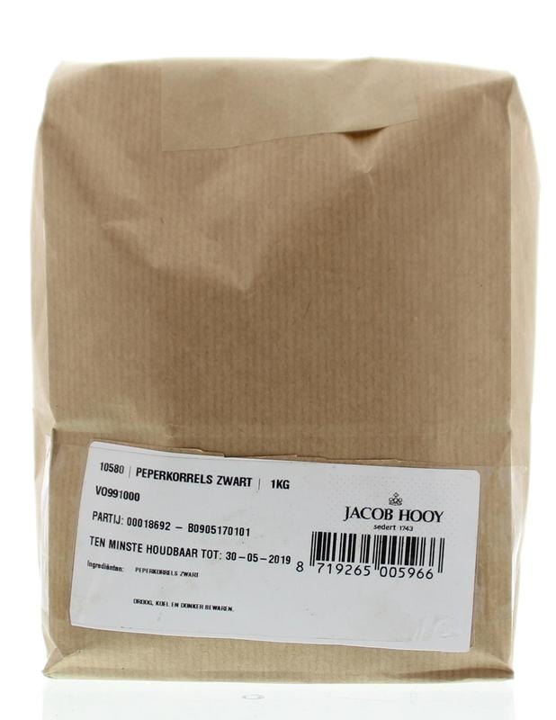 Jacob Hooy Pfefferkörner schwarz (1 kg)