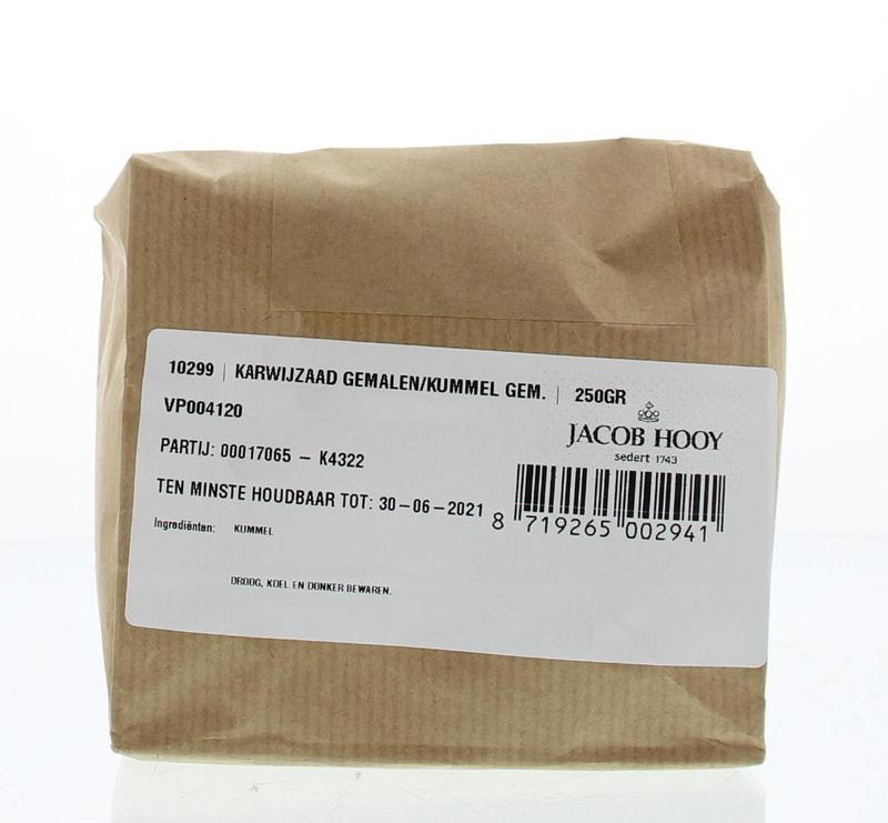 Jacob Hooy Gemahlener Kümmel / gemahlener Kreuzkümmel (250 gr)