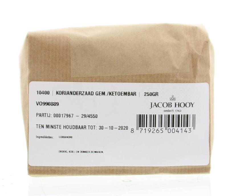 Jacob Hooy Koriandersamen gemahlen / Ketoembar (250 gr)