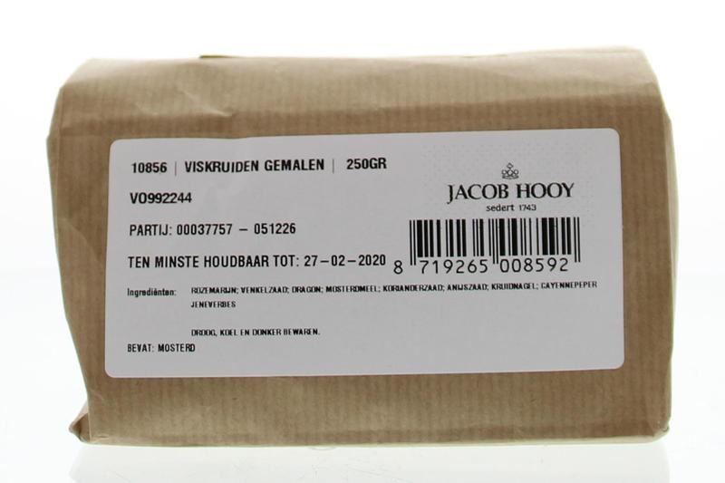 Jacob Hooy Fischgewürz gemahlen (250 gr)