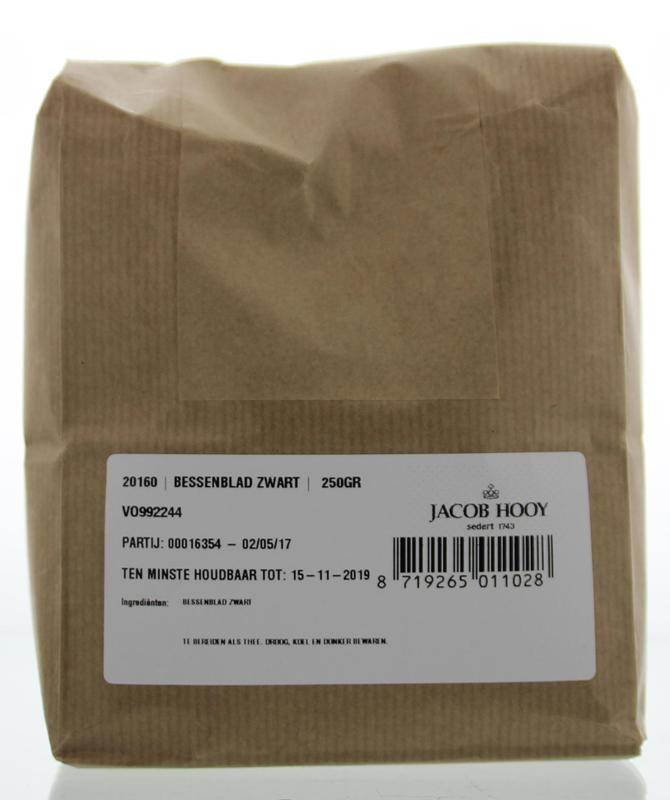 Jacob Hooy Beerenblatt schwarz (250 gr)