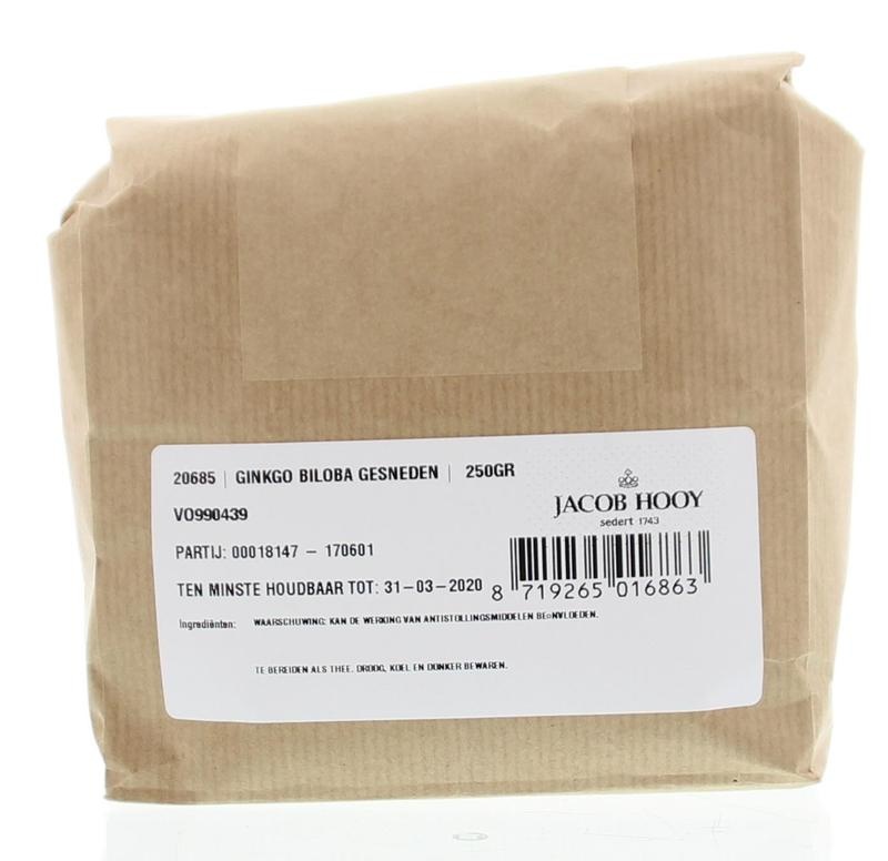 Jacob Hooy Ginkgo biloba geschnitten (250 gr)