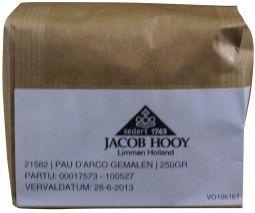 Jacob Hooy Jacob Hooy Pau de Arco gemahlen (250 gr)
