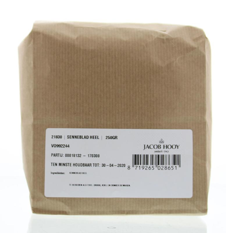 Jacob Hooy Senneblatt ganz (250 gr)